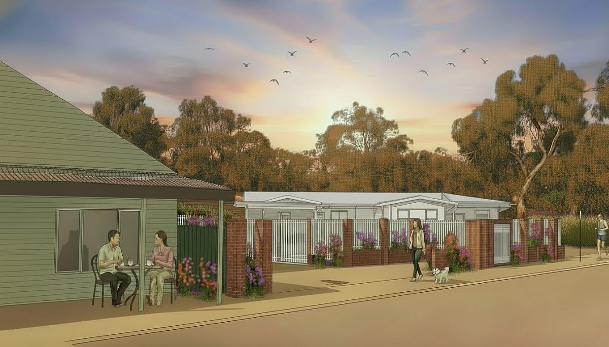 North View 6 Heritage white house