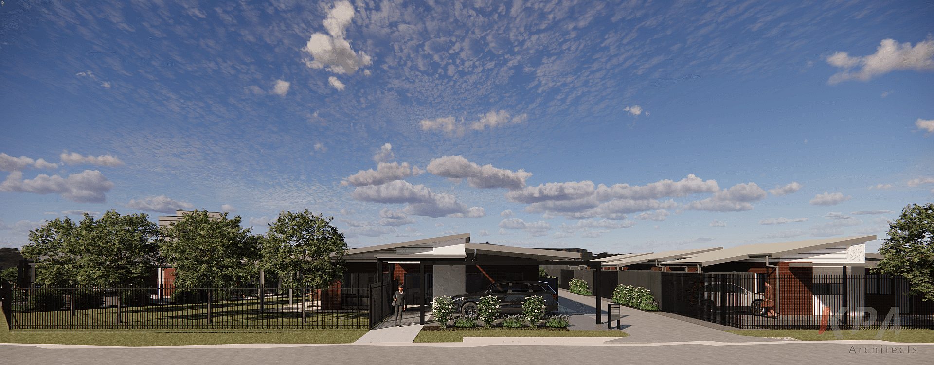 A render of the Whiting Armadale property.